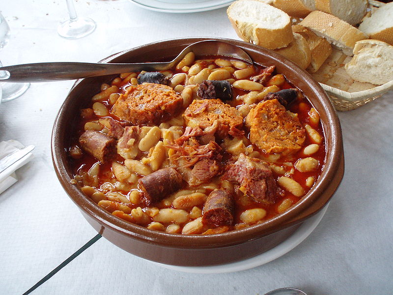 Traditional Asturian gastronomy